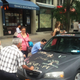 Illustration for article titled Artist Turns His Hyundai Into Art-on-Wheels With Chalkboard Paint